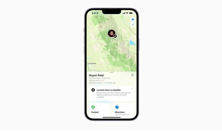 平潭苹果14维修分享iPhone14系列中 FindMy功能通过卫星分享位置方法教程 